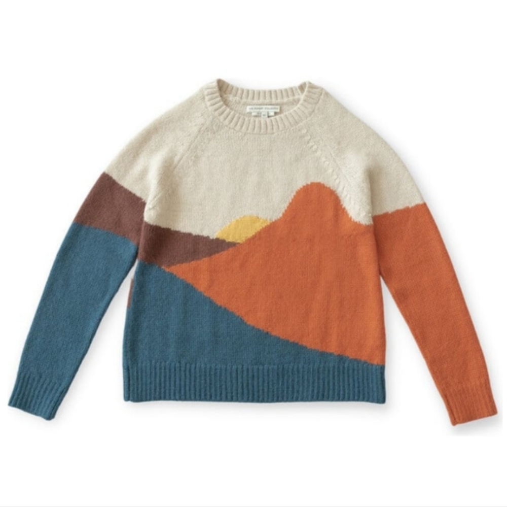 NWT The Sunday Collective Rolling Hills Alpaca Blend Sweater, Size 4Y